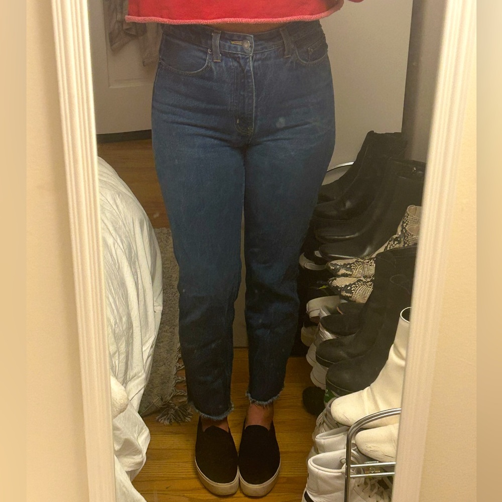 Carmar Ankle Raw Hem jeans